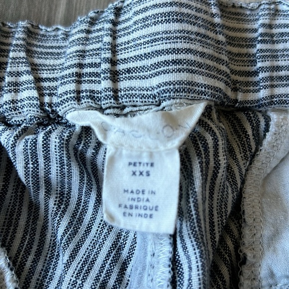 COPY - Drawstring linen wide leg pant - Picture 6 of 7